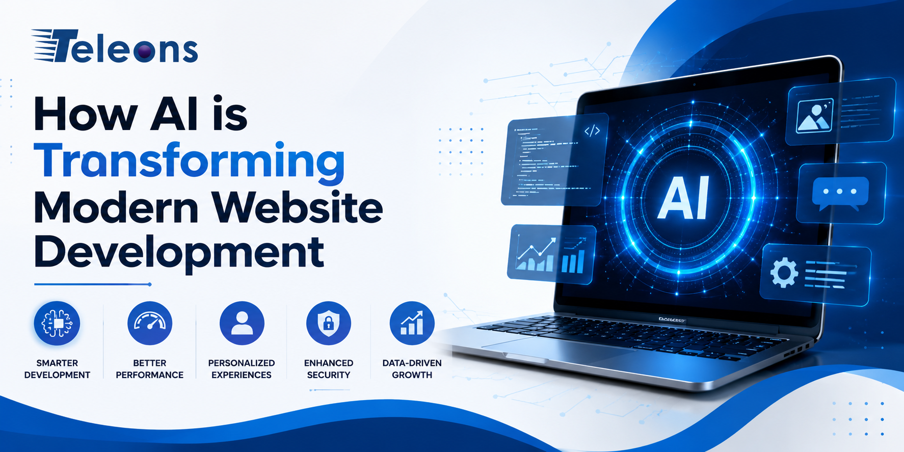 How AI is Transforming Modern Website Development | Teleons