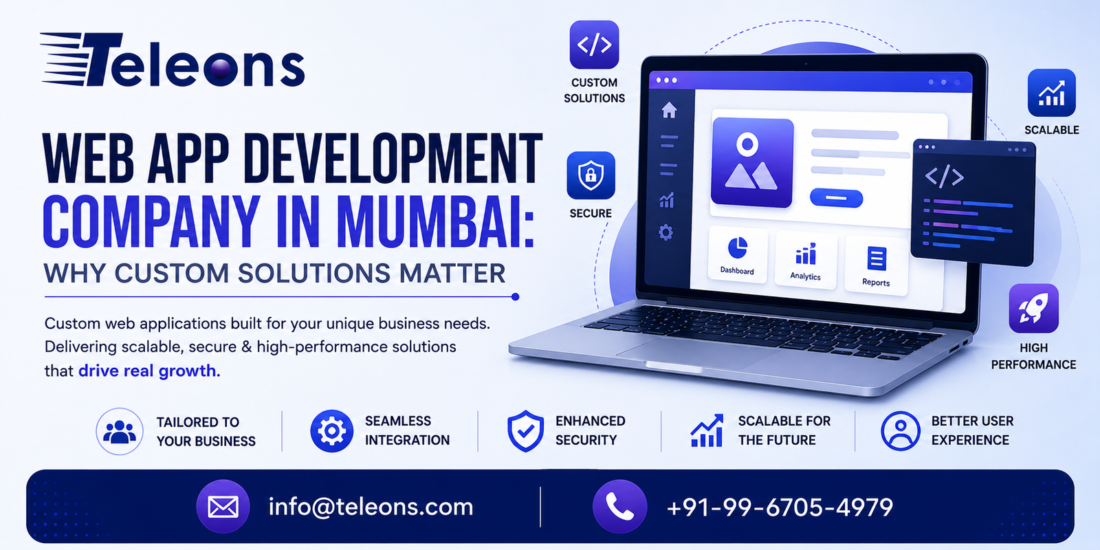 Web App Development Company in Mumbai: Why Custom Solutions Matter