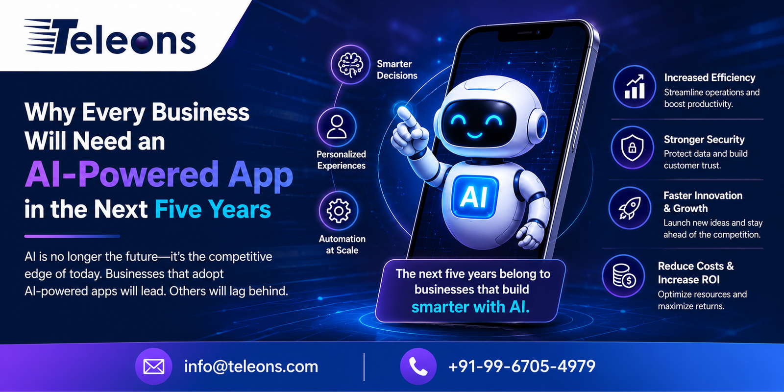 Why Every Business Will Need an AI-Powered App in the Next Five Years