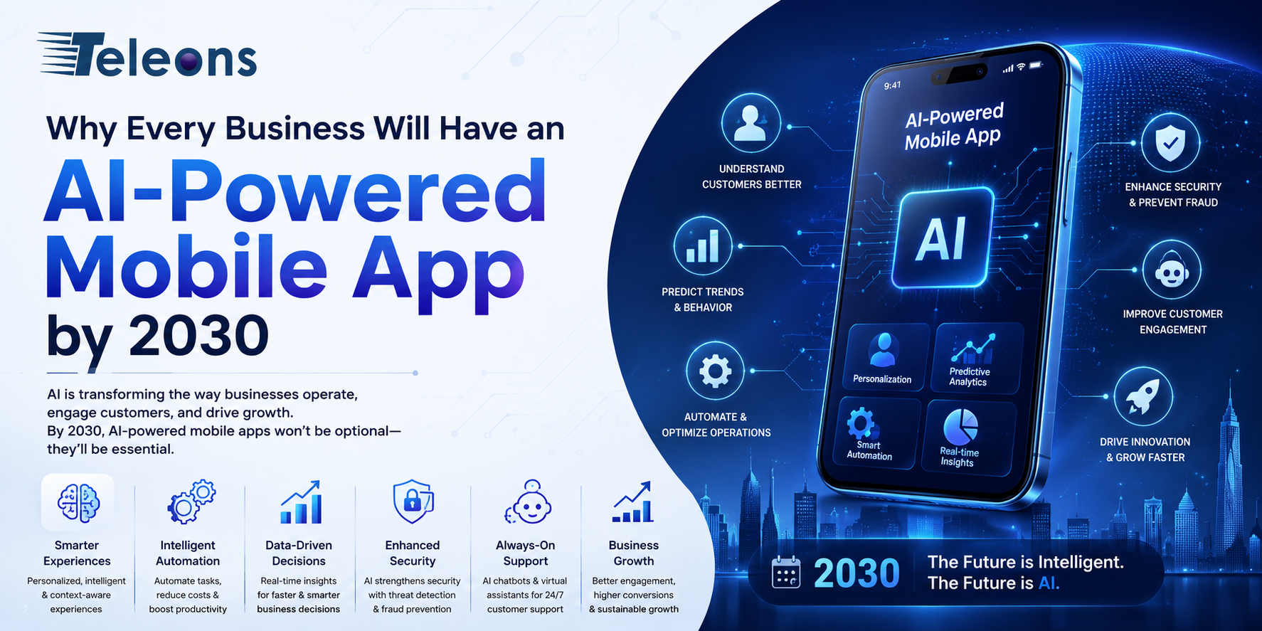 Why Every Business Will Have an AI-Powered Mobile App by 2030
