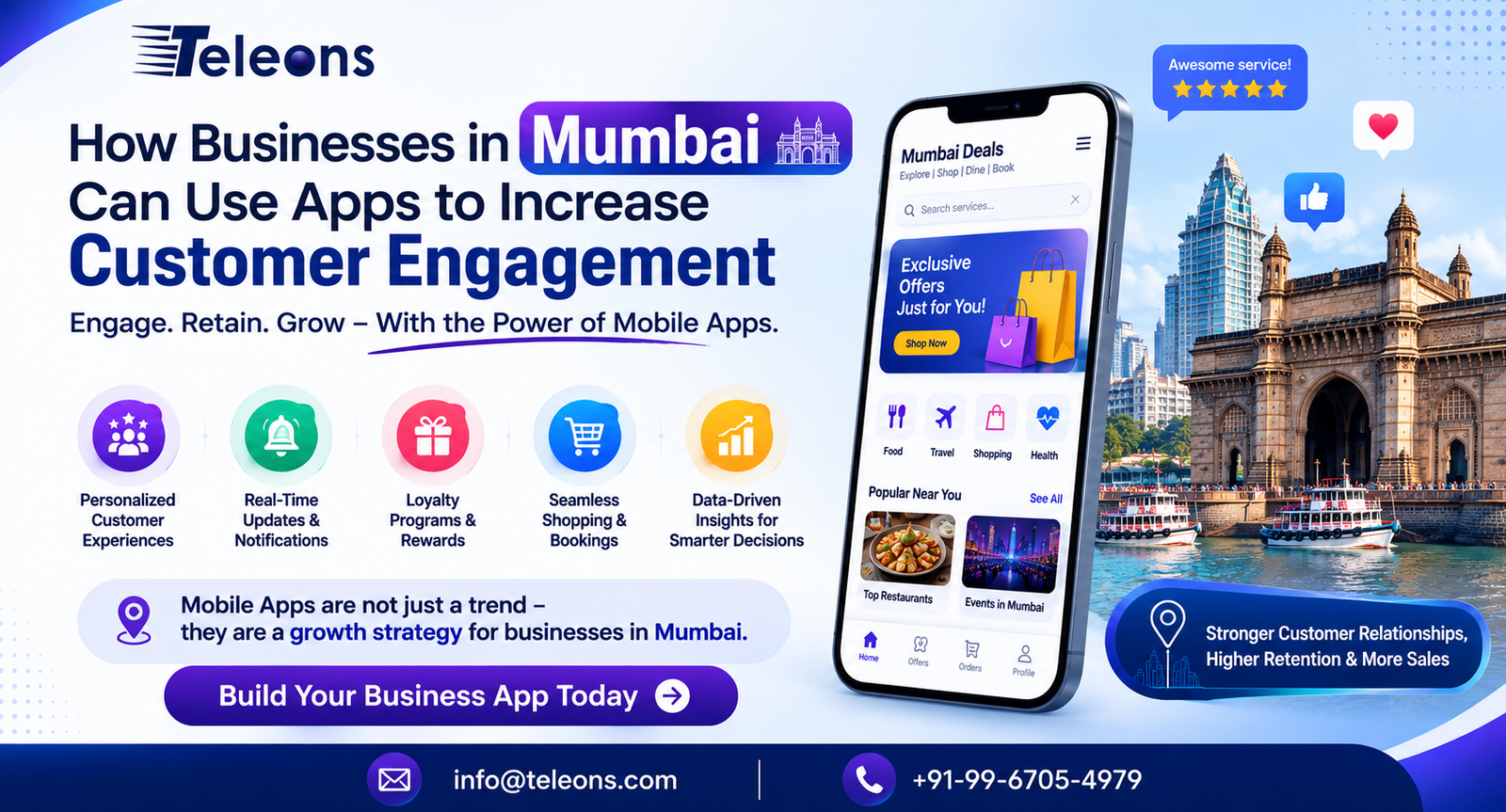 How Businesses in Mumbai Can Use Apps to Increase Customer Engagement