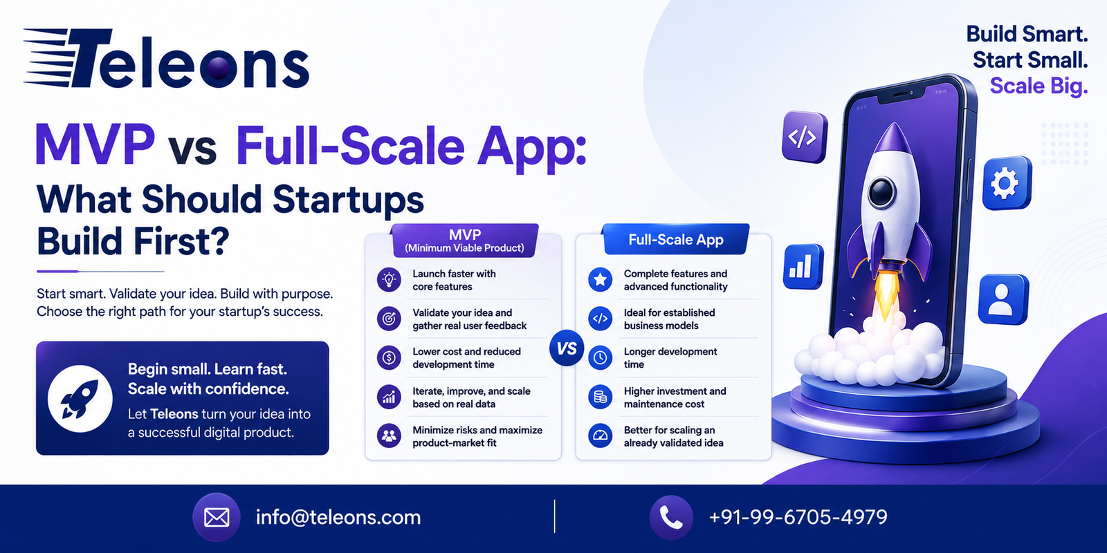 MVP vs Full-Scale App: What Should Startups Build First?