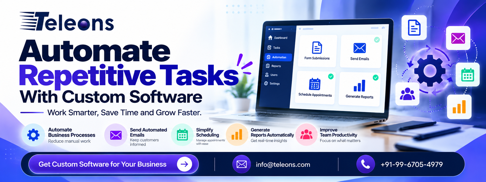 Automate Repetitive Tasks With Custom Software